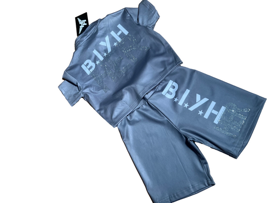 BIYH HER Rhinestone Set - Grey