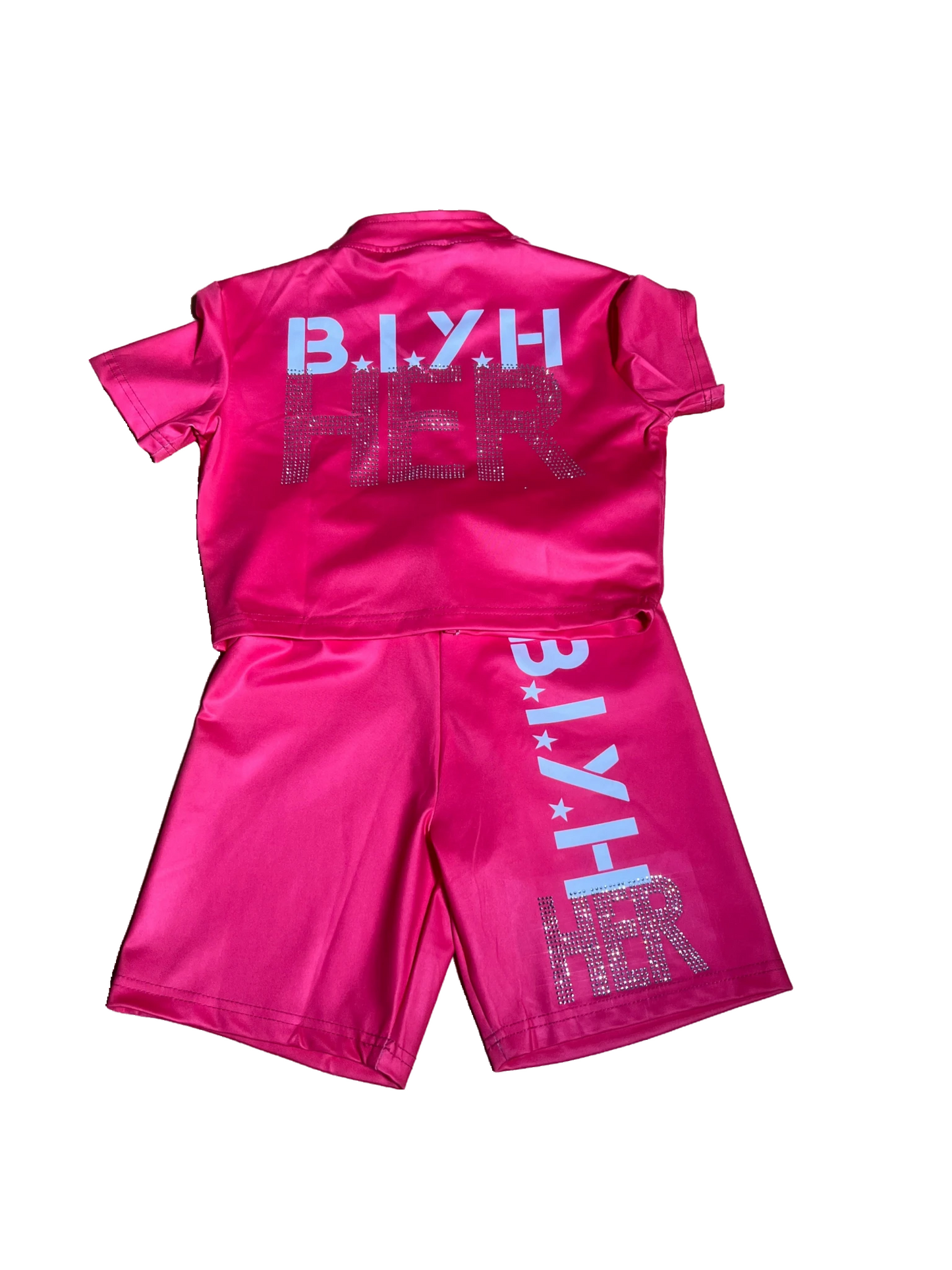 BIYH HER Rhinestone Set - Pink