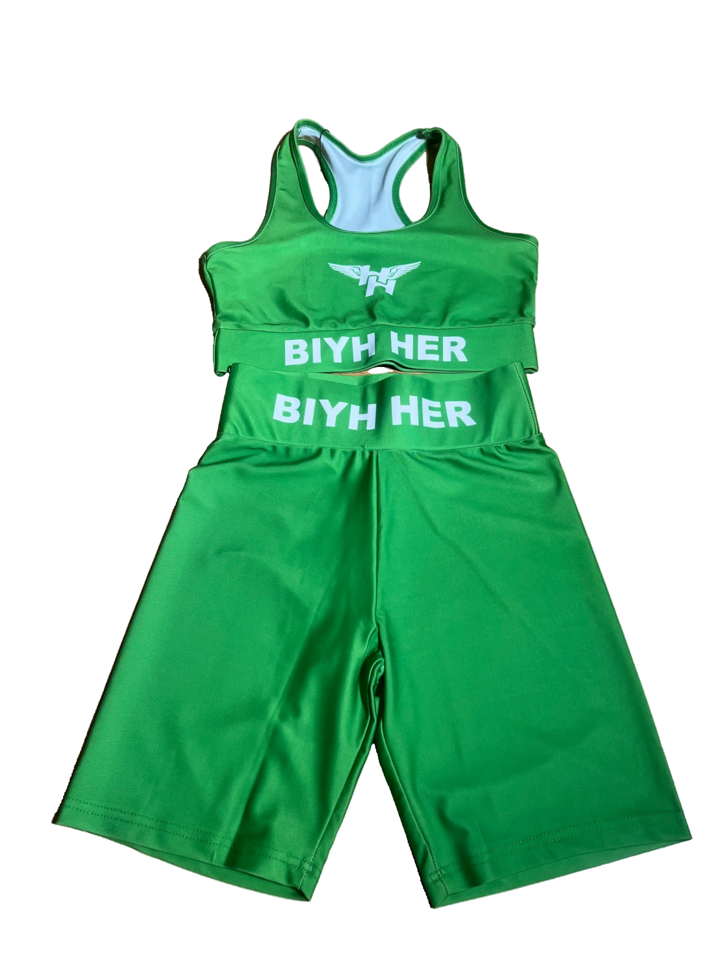 BIYH HER Sport Bra Set - Green