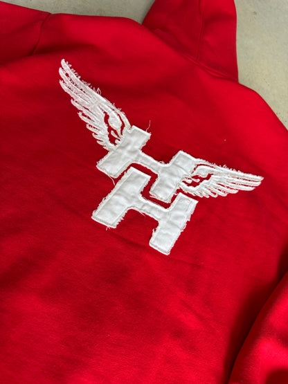 BIYH Distressed Jacket - Red