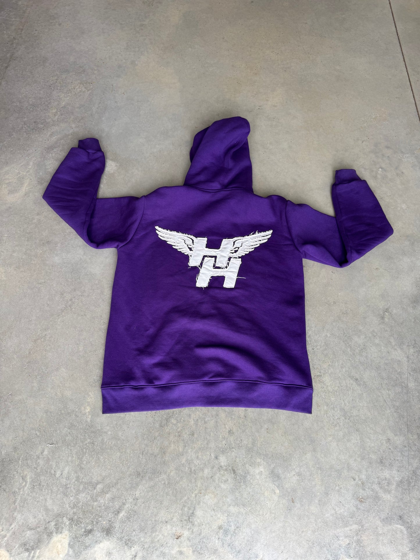 BIYH Distressed Jacket - Purple