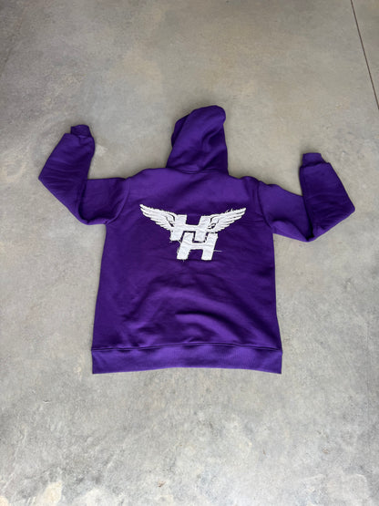 BIYH Distressed Jacket - Purple