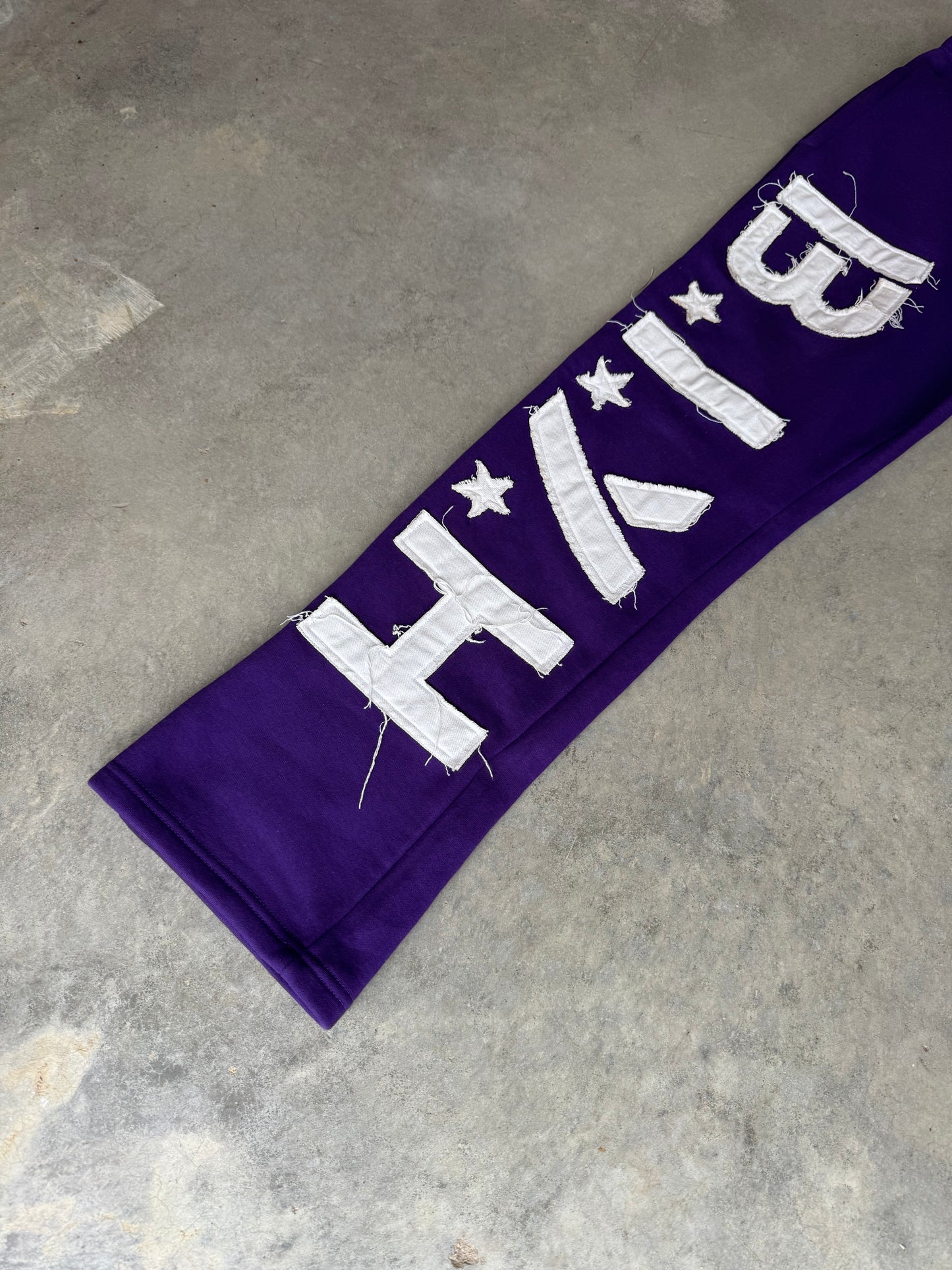 BIYH Distressed Pants - Purple