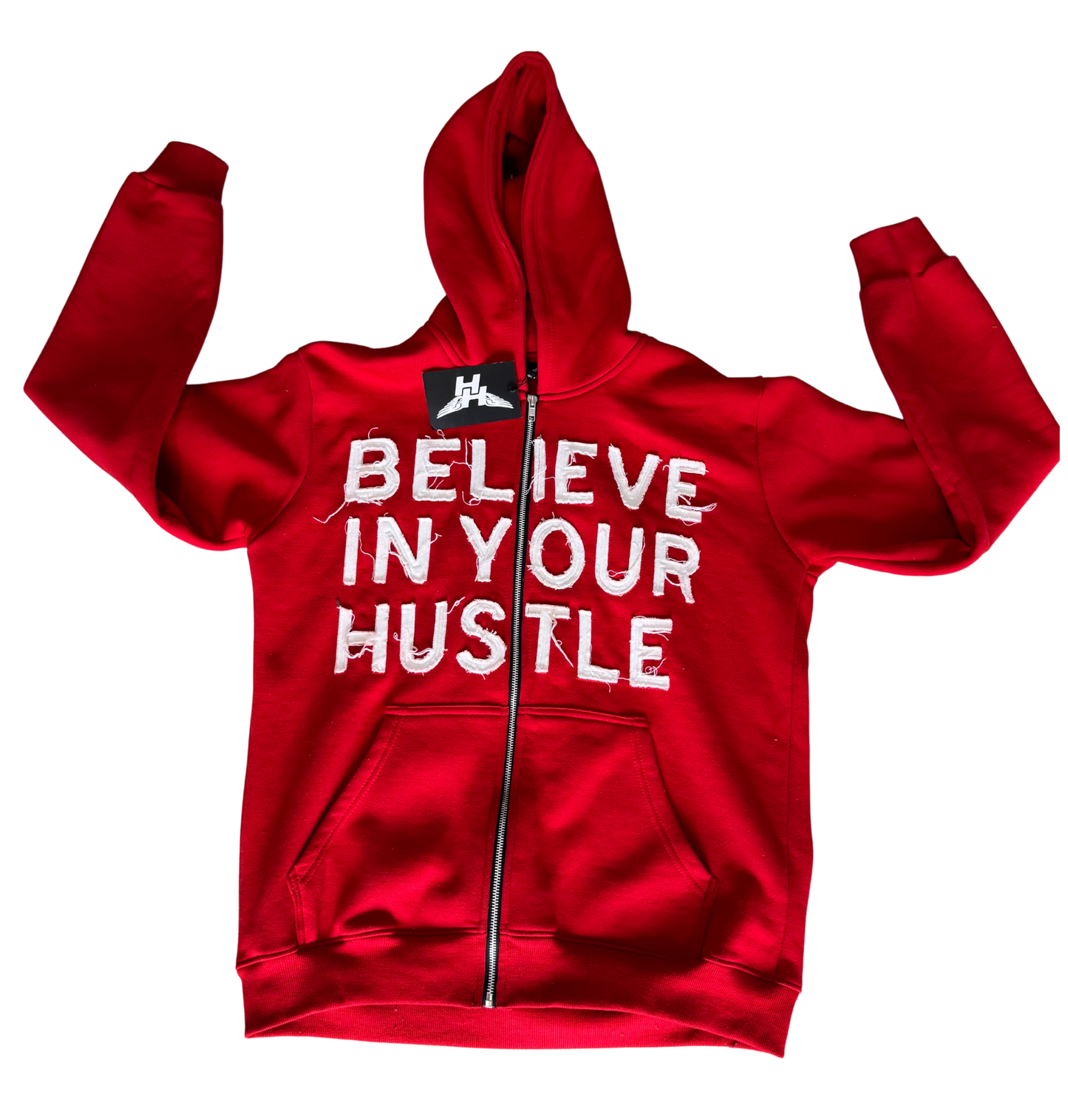 BIYH Distressed Jacket - Red