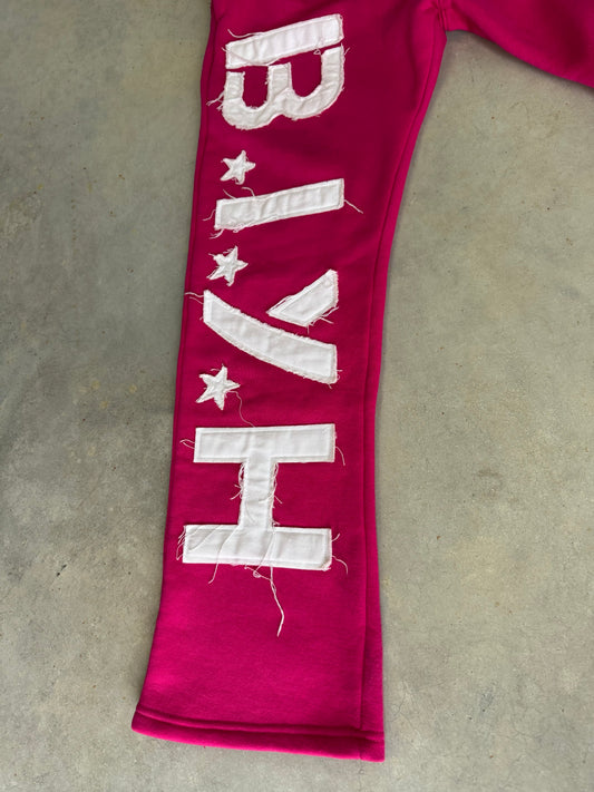 BIYH Distressed Pants - Pink