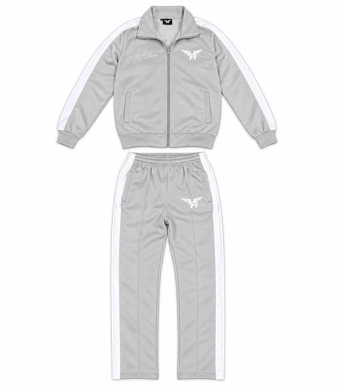 Grey Classic Luxury Tracksuit