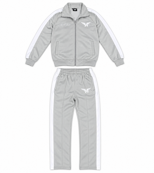 Grey Classic Luxury Tracksuit