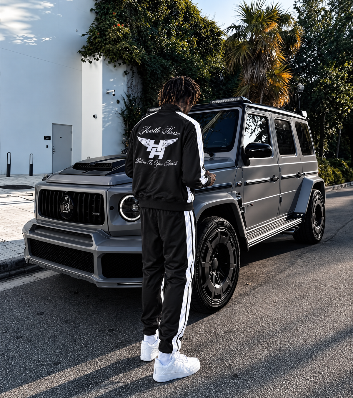 Black Luxury Classic Tracksuit