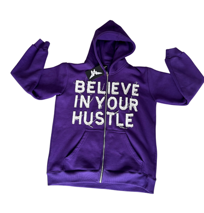 BIYH Distressed Jacket - Purple