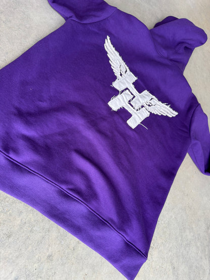 BIYH Distressed Jacket - Purple