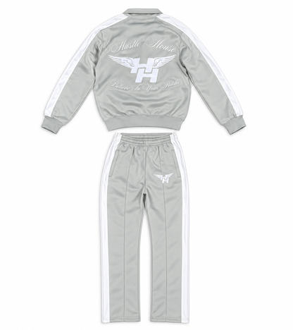 Grey Classic Luxury Tracksuit