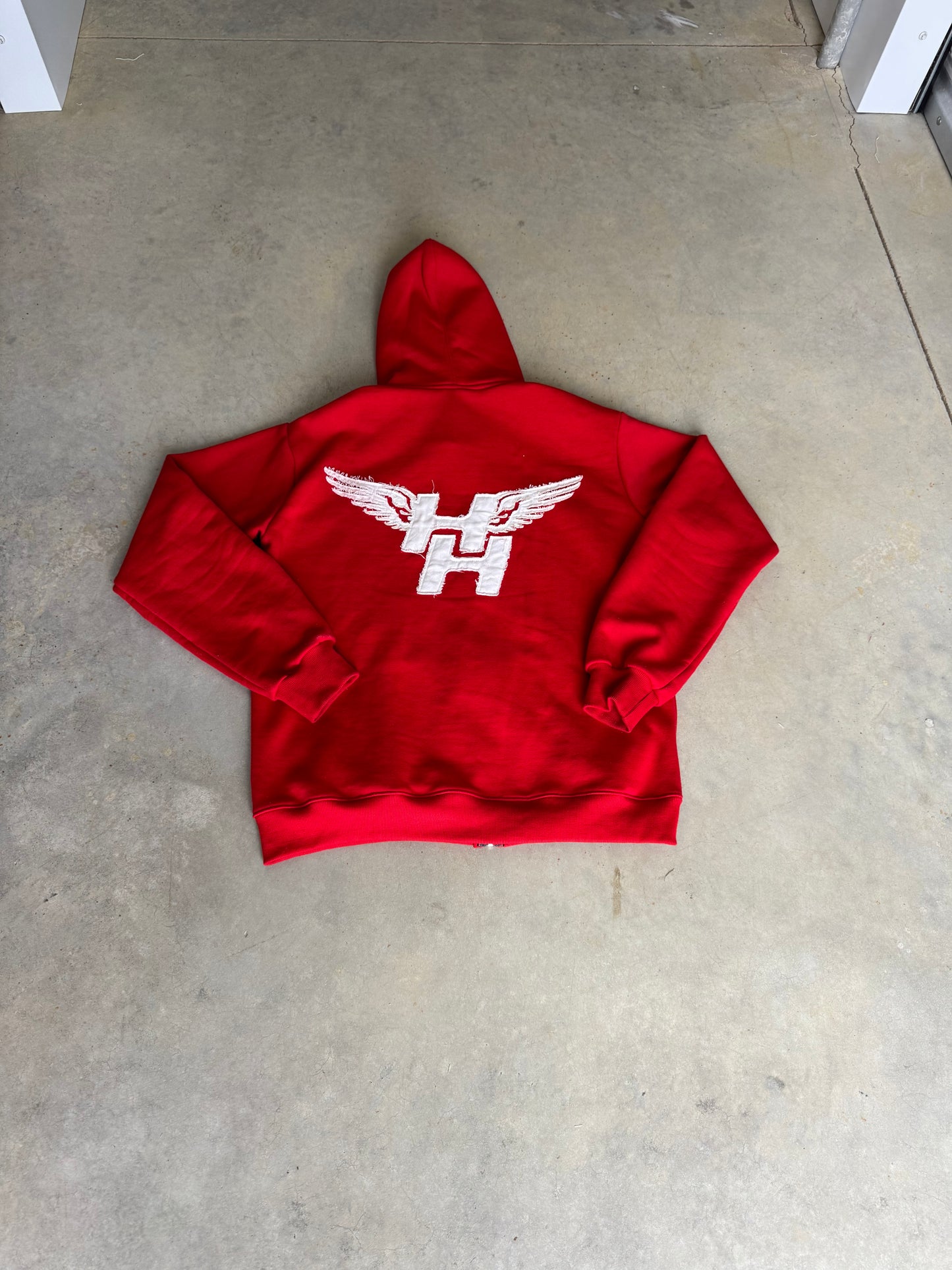 BIYH Distressed Jacket - Red