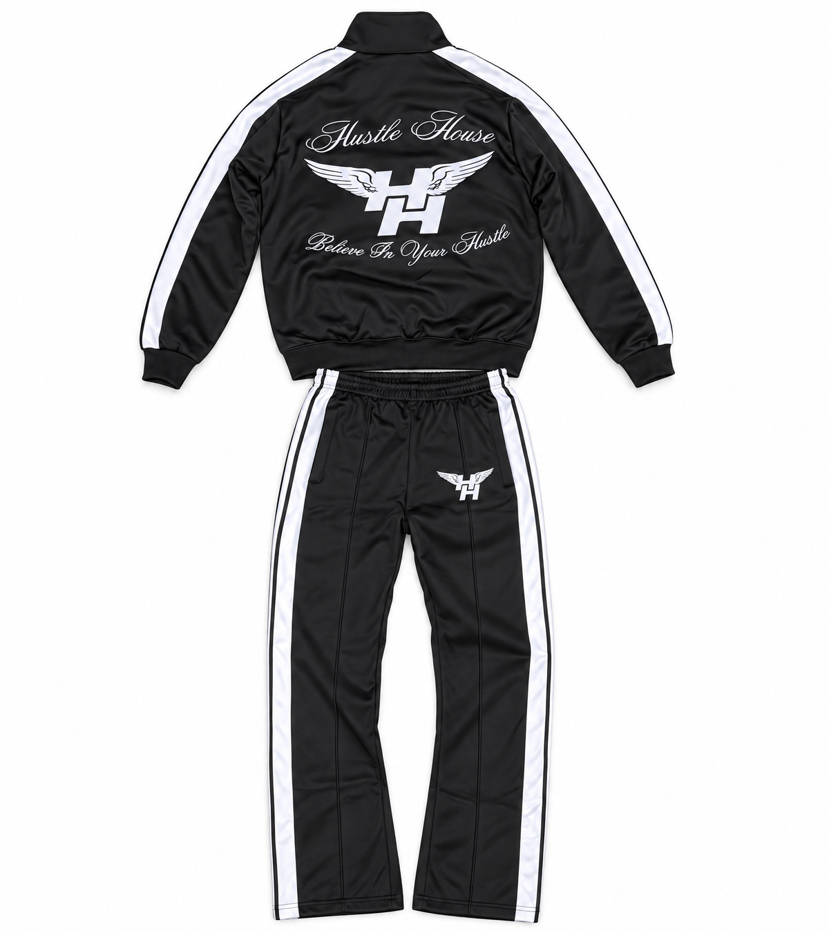 Black Luxury Classic Tracksuit