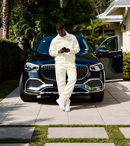Cream Classic Luxury Tracksuit