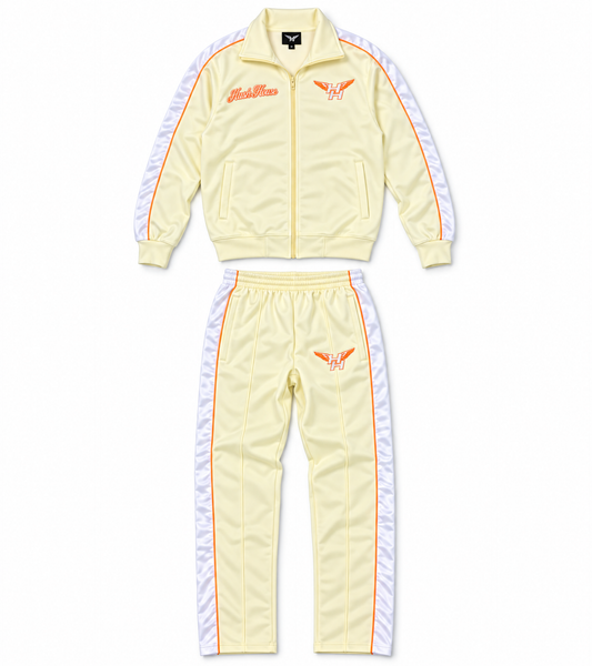 Cream Classic Luxury Tracksuit