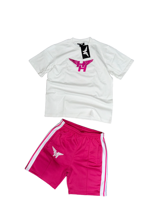 BIYH Luxury Short Set - Pink