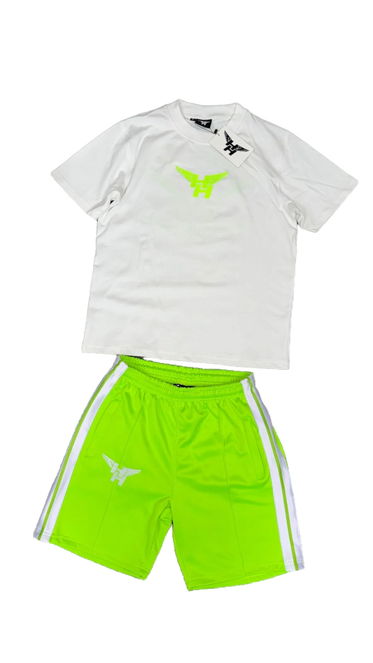 BIYH Luxury Short Set - Lime Green