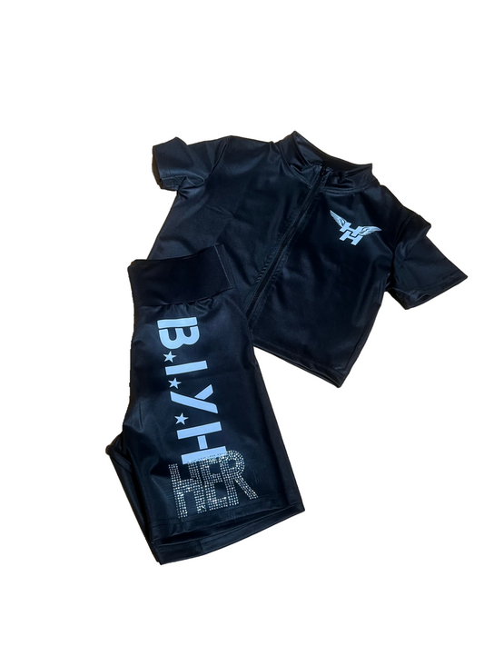 BIYH HER Rhinestone Set - Black