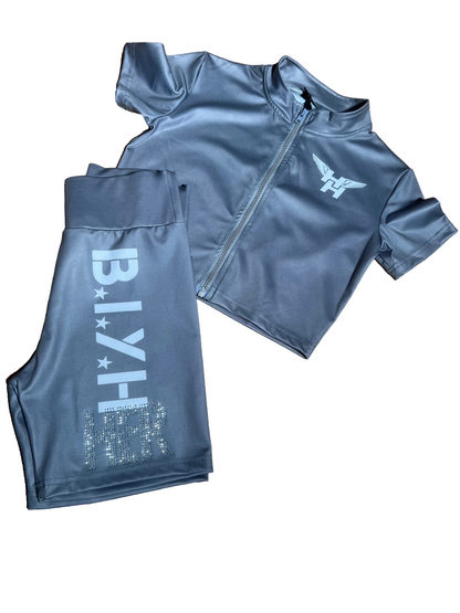 BIYH HER Rhinestone Set - Grey