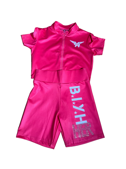 BIYH HER Rhinestone Set - Pink