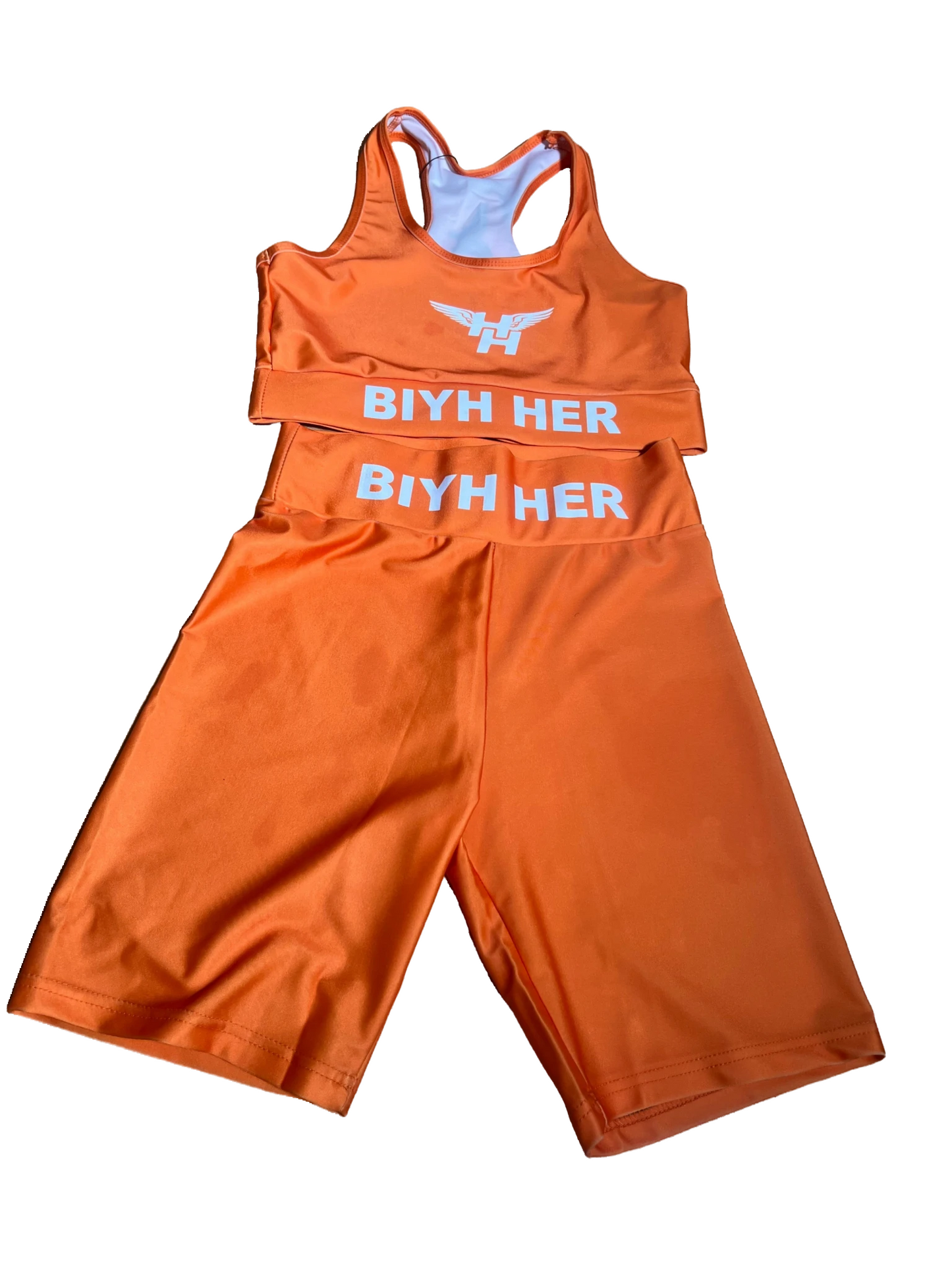 BIYH HER Sport Bra Set - Orange