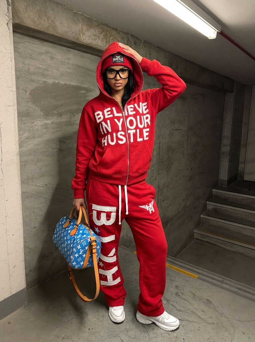 BIYH Distressed Jacket - Red